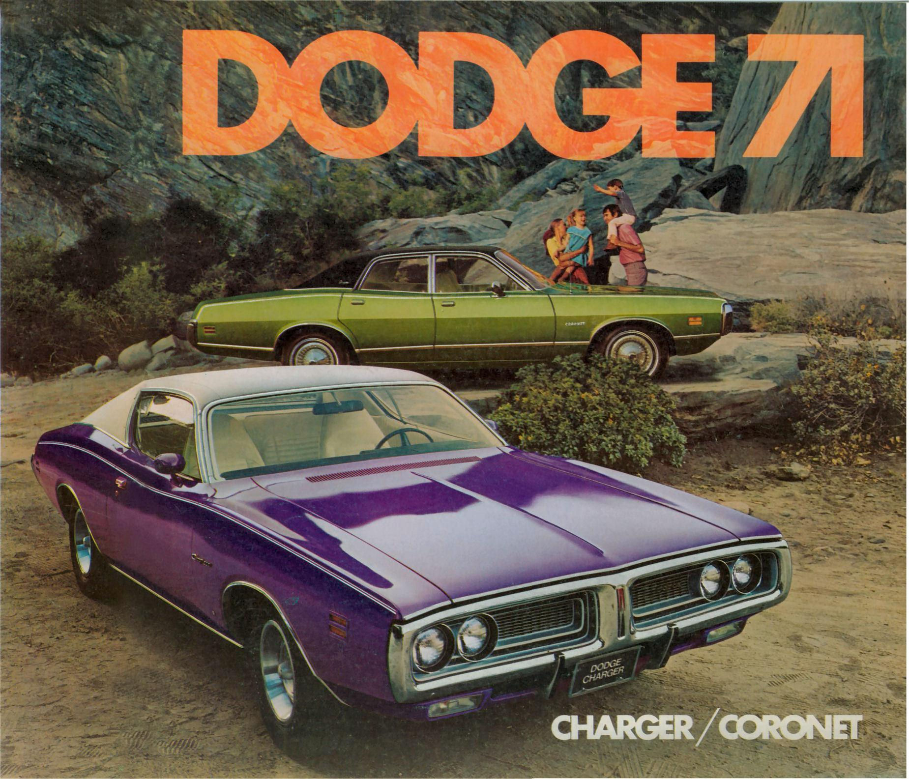 1971 Dodge Charger-Coronet Brochure